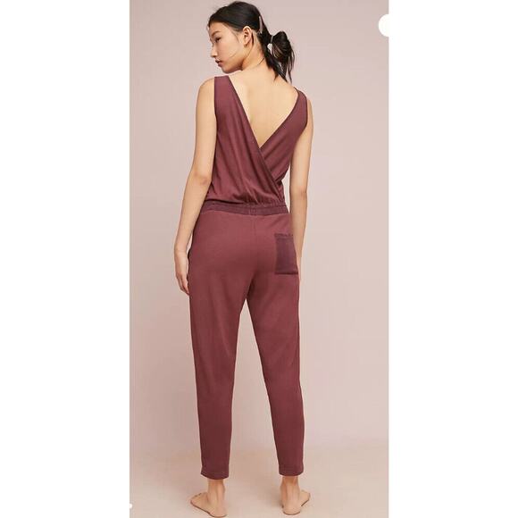 Anthropologie T. La Gemistus Cross Back Jumpsuit Romper Womens Size XS - Picture 2 of 6